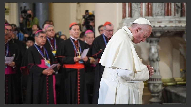 Bergoglio estará cinco días en el país cafetero.