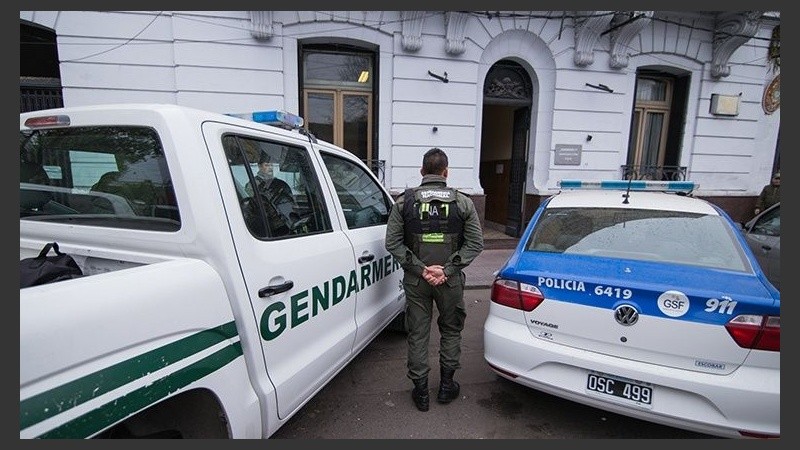 Gendarmería estuvo a cargo de las detenciones de los sospechosos por la muerte de Casco.
