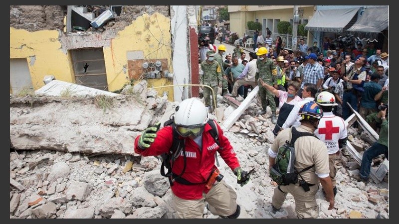 Ciudad de México fue la más afectada por el terremoto. 