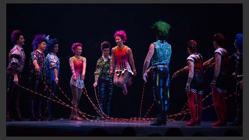 Así fue la función de presentación del Cirque du Soleil en Rosario. (Alan Monzón/Rosario3.com)