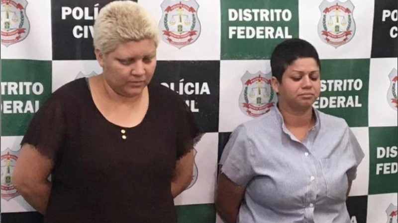 Rosana Cândido y Kacyla Pessoa reconocieron el crimen. 