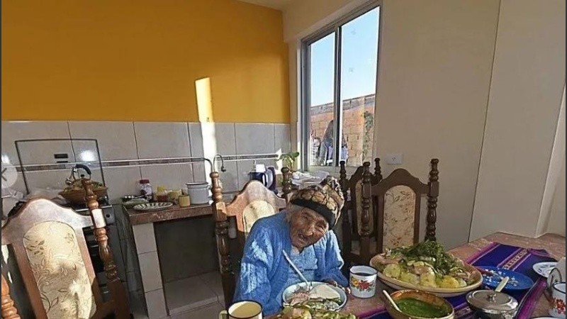 Esperó más de 100 años para tener una casa propia.