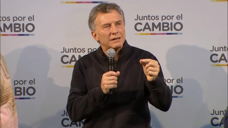 El presidente Mauricio Macri.