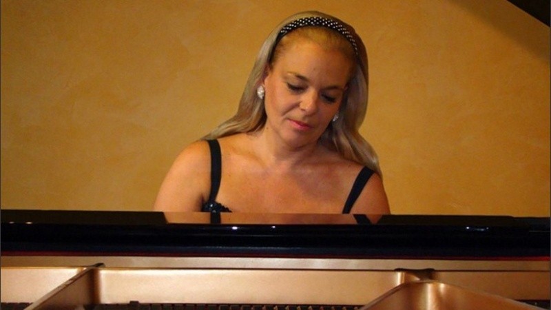 La pianista Cinzia Bartoli.