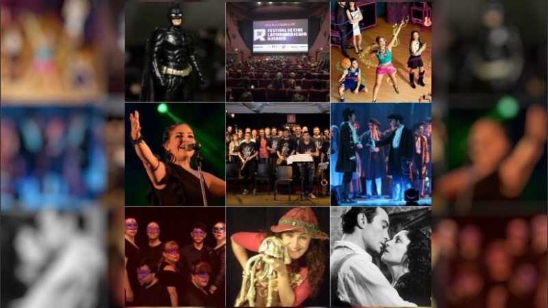 La agenda de sábado de Rosario3 viene con música, teatro, cine y cultura.