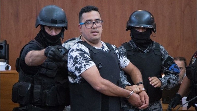 El líder de Los Monos siguió el juicio por videoconferencia desde Marcos Paz.