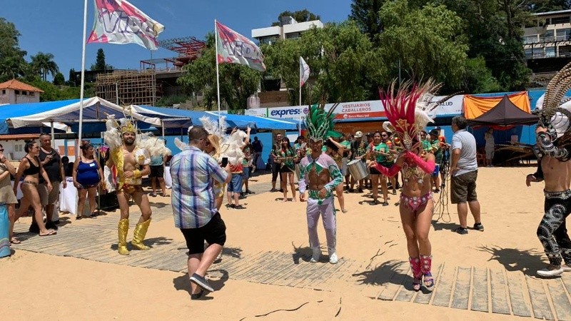 Anticipo de carnaval en La Florida. 