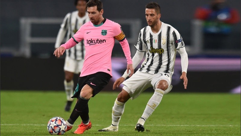 Messi volvió a ser figura en la Champions, esta vez ante el uruguayo Bentancur