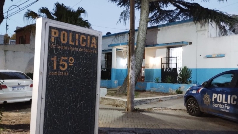La comisaría 15 está ubicada en Sarmiento y Ameghino.