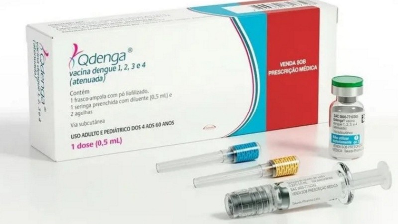 La Anmat aprobó la seguridad de la vacuna Qdenga en abril de 2023.