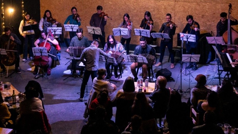 La Orquesta de Tango del Guastavino es un proyecto pedagógico de 2019.