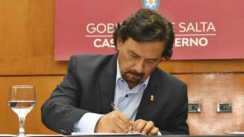 Gustavo Sáenz elevó una solicitud al Congreso Nacional para impulsar un proyecto de ley similar al implementado en su provincia.