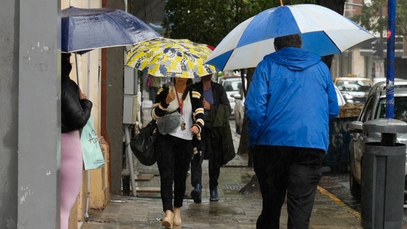 Lluvia para la ciudad este martes.