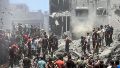 Al menos 42 muertos por un nuevo bombardeo israelí sobre la ciudad de Gaza