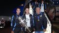 Argentina, bicampeón de América: una multitud recibió a los jugadores que regresaron al país