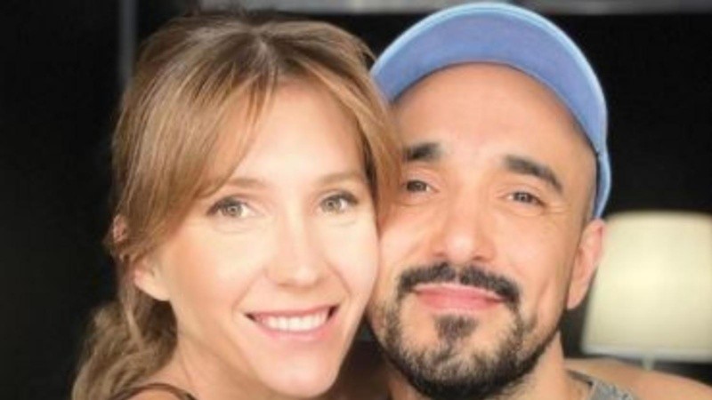 La pareja celebró el nacimiento de Rosario