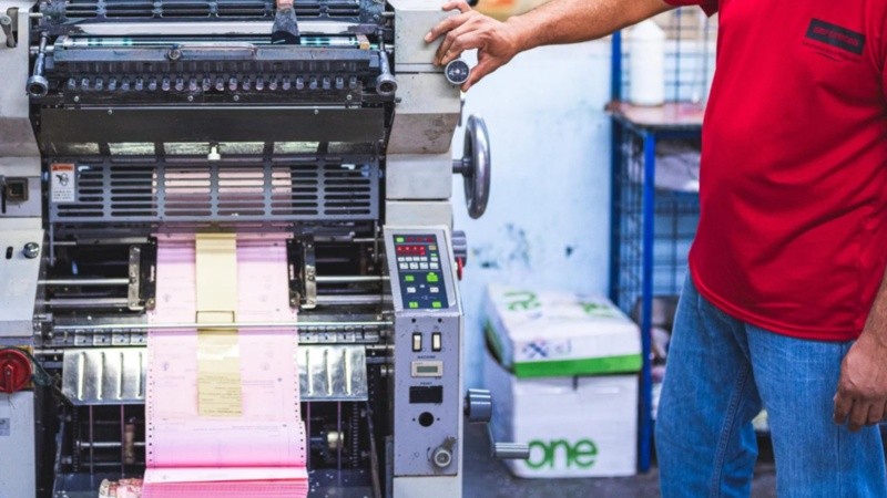 La industria del papel y la impresión fueron los que más cayeron en el informe del mes pasado.