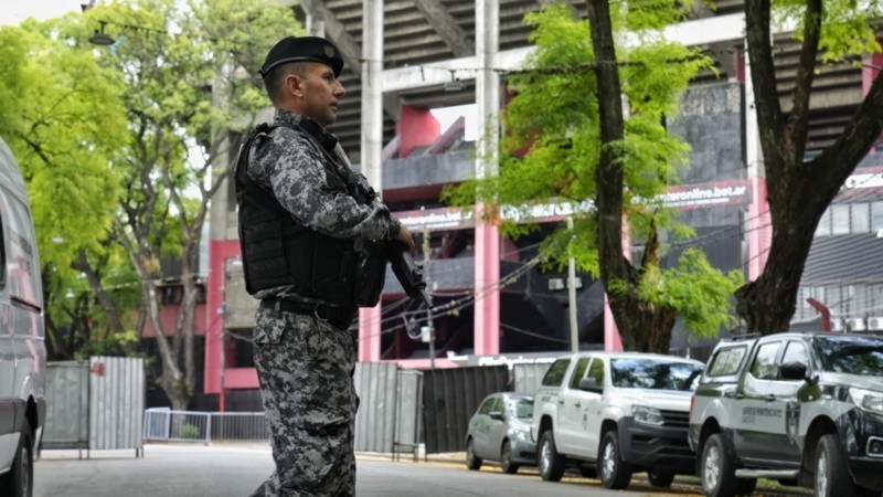 Agentes policiales y del Servicio Penitenciario hicieron una ispección conjunta en el Coloso.