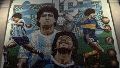 Un pueblo de Entre Ríos presentará el mural más grande del mundo en honor a Maradona