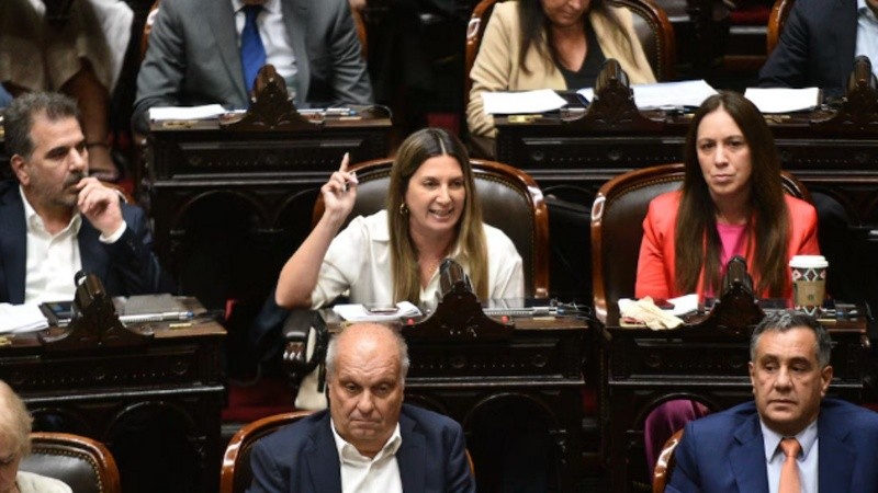 Silvia Lospennato pronunció un discurso durísimo por la falta de quórum.