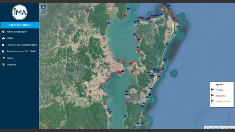 La costa atlántica del sur de Brasil es monitoreada ante casos de contaminación.