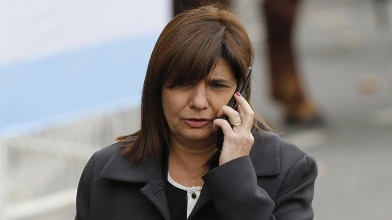 Patricia Bullrich, ministra de Seguridad de la Nación.