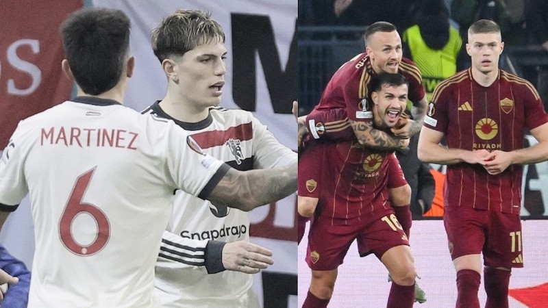 Los argentinos celebran en la Europa League.