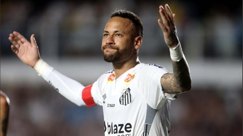 Neymar (33 años) volvió al Santos de Brasil para la temporada 2025.