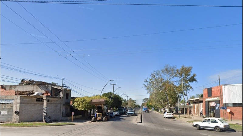 La zona en la que el hombre habría recibido una descarga.